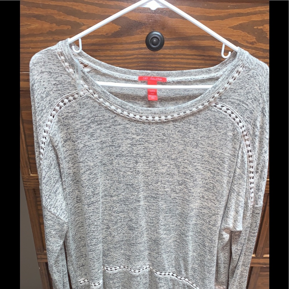 Long sleeve dressy top